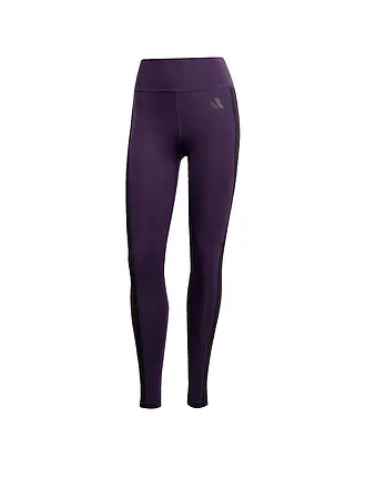 ADIDAS | Damen Fitnesstight Optime Essentials 3-Streifen 7/8 | lila